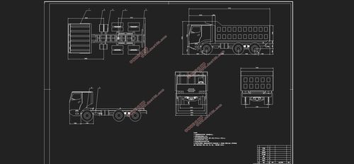 矿用自卸车总布置及其设计含cad零件图装配图stp三维图